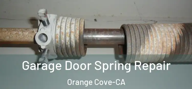  Garage Door Spring Repair Orange Cove-CA