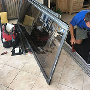 sliding glass door frame repair Orange Cove