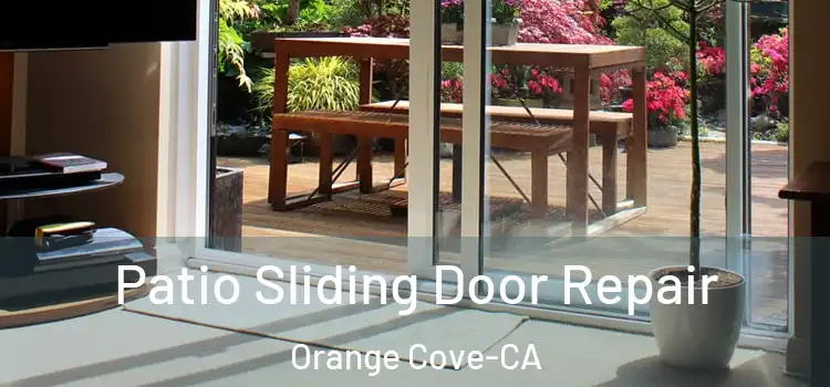  Patio Sliding Door Repair Orange Cove-CA
